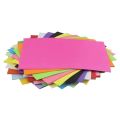 Computer Colour Paper - 100 Paper Sheets - 10 Multi Colours Papers - A4 Size. 