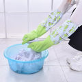 Extra Long Washing Gloves Cleaning Warm Waterproof Rubber Glove Gift Modern. 