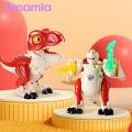 Amamia Robot Dinosaur Toy Tyrannosaurus Rex Robot Transforming Dinosaur Model. 