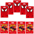 Spiderman Birthday Party Gift Bags Spider Theme Plastic Candy Bag Child Party Loot Bag Kids Birthday Party Favors Supplies Decor. 