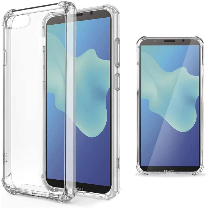 Huawei Y5 Prime 2018 / Y5 2018 Shockproof Armor Case Transparent Back Cover