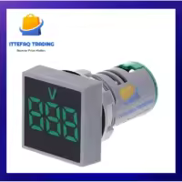 Square Digital Panel Voltage Meter Digital