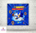 Sonic Birthday Backdrop / Birthday backdrop.. 