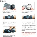 Rechargeable EMS Mini Body Massager Portable and Rechargeable Microcurrent Mini Pain Relief Neck Massager. 