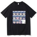 Lucky Star Konata T-shirts Funny Cartoon Graphic Printing Tee-shirt Streetwear Hip Hop Summer Cotton Tshirts Men Women Tees Tops. 