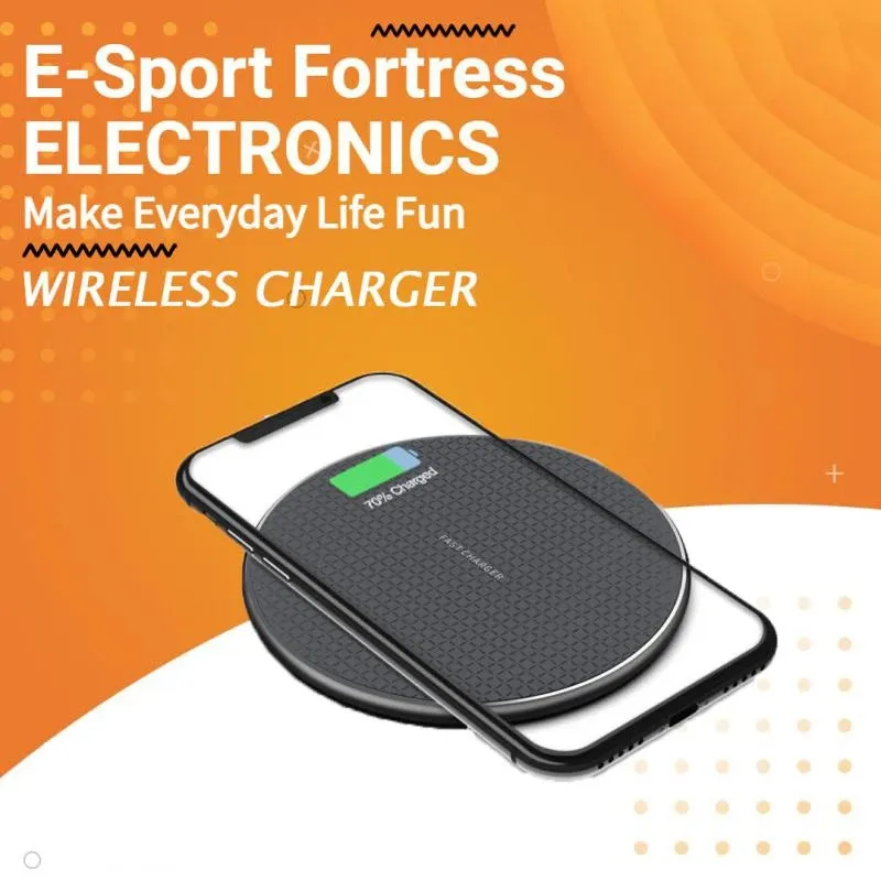 10w Qi Charging Pad For Iphone 11 Wireless 10W Charging Pad Made