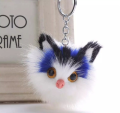 Beautiful Furry Cute Cat Face Keychain Original | Key Holder | Fancy Key-chain. 