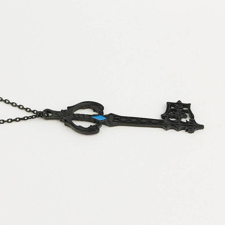 Kingdom Hearts Oblivion Keyblade Pendant Anime Necklace Gift Men Women Jewelry