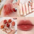 HERORANGE Red Brown Lipstick / Moisturizing Lip Tint / Waterproof and Long-lasting Lip Glaze / Mirror Water Light Lipstick / Makeup Cosmetics for Women. 