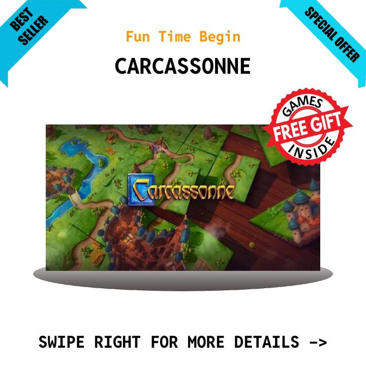 CARCASSONNE.JPG - PC Game - Complete Installation Guide - in GoogleDrive/MediaFire - QR Codes + 1 Extra free Game