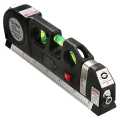 Laser Level Pro 3 – 3-in-1 Multipurpose Laser Level with Measuring Tape & Triple Bubble Level | Straight Line & Accurate Measurement Tool. 
