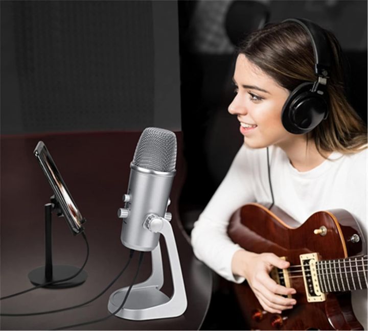 3 Years Waranty - BOYA BY-PM700SP Multipattern USB Condenser Microphone iPhone Androd Type C PC Laptop