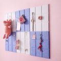 Self-adhesive Jiugongge Letter Note Nordic Style Cork Board Wall Sticke Stickers Message Display Wall Felt Photo Wall Background Board Photos Show Wall. 