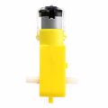 DC Gear Motor 3-6V TT Yellow Gear Motor Double Shaft | High Torque, Yellow Casing. 