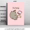 CUTE CAT NOTEBOOK ARTICLE 2 A4. 