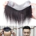 Hair Toupee for Men Bangs Hair Wig Piece Trimmable Adhesive Hairpiece Natural Hairline Replacement System for Women. 