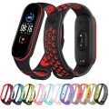 Silicone Strap For Mi band 6 5 Sport Breathable Mi band 6 Bracelet Wristband For Mi band 6 5 strap. 