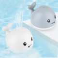 【Customer favorite】Baby Bath Toys Electric Cartoon Whale Ball Water Squirting Sprinkler Baby Bath Toy Automatic Squirting Water Baby Bath Toy. 