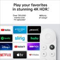 Google Chromecast with Google TV (4K)- Streaming Stick Entertainment with Voice Search - Watch Movies, Shows, and Live TV in 4K HDR - Snow. 