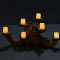 Flameless led Candles / Led Flameless Tea Light Candles, Battery Operated Non Flickering 4cm Candles  Birthday &Wedding  Decoration. 