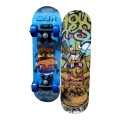 Minhaj Sports Skate board 23inch Medium alien character print. 