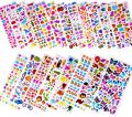 Pack of 6 Mini Puffy Stickers Sheets for Kids. 