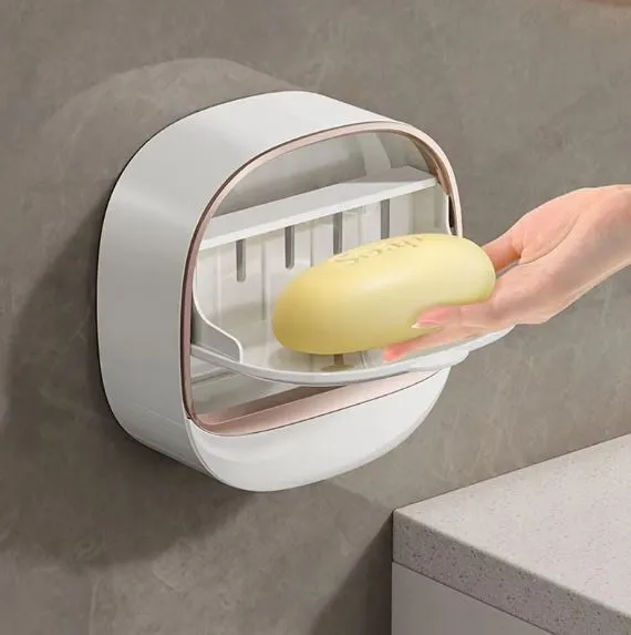 Luxury%20Soap%20Holder%20with%20Drain%20Tray,%20Soap%20Box%20Light%20Luxury%20Multi-Functional,%20Keep%20Soap%20Bars%20Dry,%20Adhesive%20Soap%20Case%20Box%20Wall%20Mounted%20for%20Shower.%20-%20Image%205