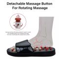 Foot Massage Slipper Reflexology Sandals Anti-Slip Indoor Massage Shoes with Removable Rotating Acupuncture. 