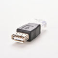 RJ45 Male to USB AF A Female Adapter Socket LAN Network Ethernet Router Plug. 
