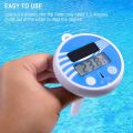Floating Pool Thermometer Wireless - Solar Digital Pool Thermometer. 