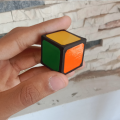 1x1 Cube 100% Orignal 19mm Size  | Stickered Version Unbreakable Solid Material | Perfect For Your Cube Collection Cube Collection. 