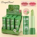 NANAKOR Aloe Lipstick Color-changing Lip Balm Lithesome Moisturizing Hydrating Watery Lip Stick Aloe Fruit Lipsticks UNISEX Lips Care. 