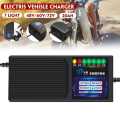 Dry Battery Charger 60V 20AH for Electric Bike Electric Scooty Charger with Percentage Bar. 