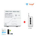 Tuya Smart Life Wifi Motor Switch Zigbee Smart Switch Module 4 Channel Switch Module 433 10A Work With Alexa Assistant Home. 
