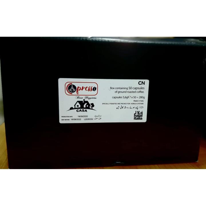 Copresso Casa Nespresso Compatible coffee Capsules 5x10.