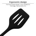 Slotted Silicone Spatula | Nonstick Spatula | Pancake Turner Cookie Spatula | High Heat Resistant Slotted Spatula for Fish, Eggs, and Cooking | Ultra Flexible | 12 inch | Large Size. 