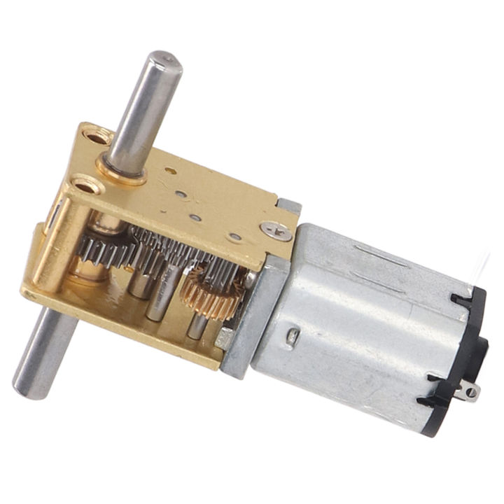 Mini Gear Motor 7RPM DC3V Strong Metal Gears Worm Gear Motor For Smart Car Robot