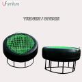 Stool, Ottoman, Seat Made With Tyre / Ottoman / Tyre Seat. 