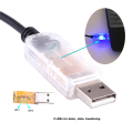 USB to RS485 6-Core Peeling Wire End Converter Connector Wiring Pinout Cable Compatible USB-RS485-WE-1800BT6 Easy Install. 