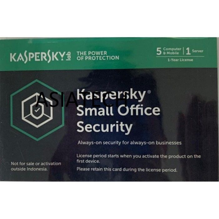 Kaspersky Small Office Security Antivirus 5+1 KeyCard | Daraz.pk