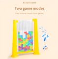 Tetris Game Puzzle Set Tetris 3D Transparent Brain Toy Thinking Exercise Montessori Puzzle Toy Tetris Puzzle for Children Educational For Kids Girls and Boys. 