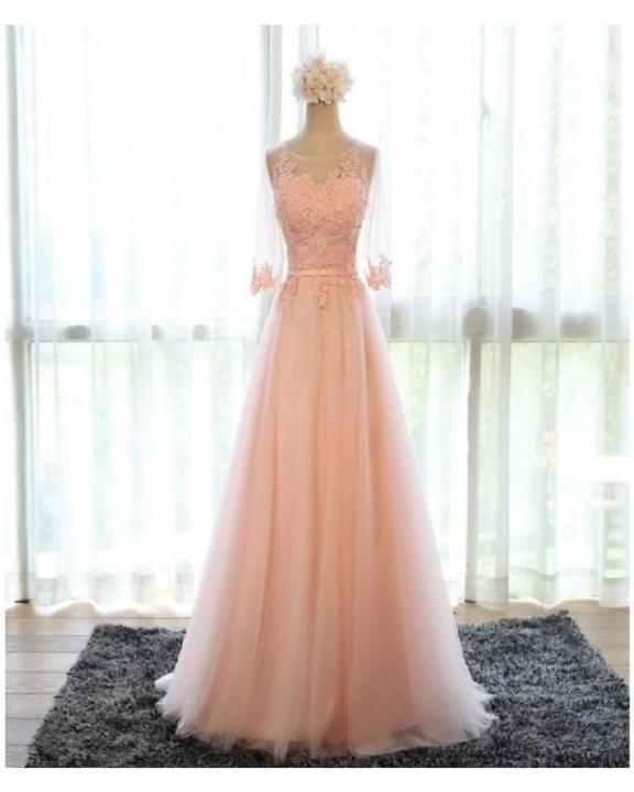 Pink Crochet & Net Dress for Women