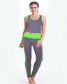 Women Yoga Wear Slimming Suit - Green. 