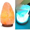 Salt lamp USB Multicolors+Natural Salt lamp 2 Kg. 