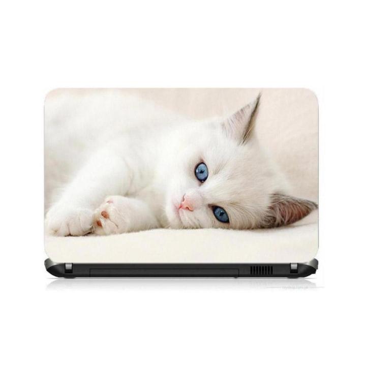 Universal Laptop Back Skin Wallpaper/Cute Cat Laptop 3D Simple And Fashionable laptop back sticker