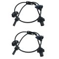 2Pcs Front Right / Left ABS Wheel Speed Sensor Fit for 2006-2011 Honda Civic 57450-SNA-003 57455-SNA-003. 