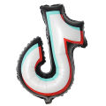 TIKTOK FOIL BALLOONS ( 69 CM X 81 CM ). 