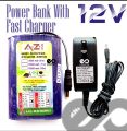 WiFi Router UPS Power Bank 12 Volts - with Fast Charger 5 Hours Guaranteed Backup - Tp Link Tenda PTCL & Other Routers. 