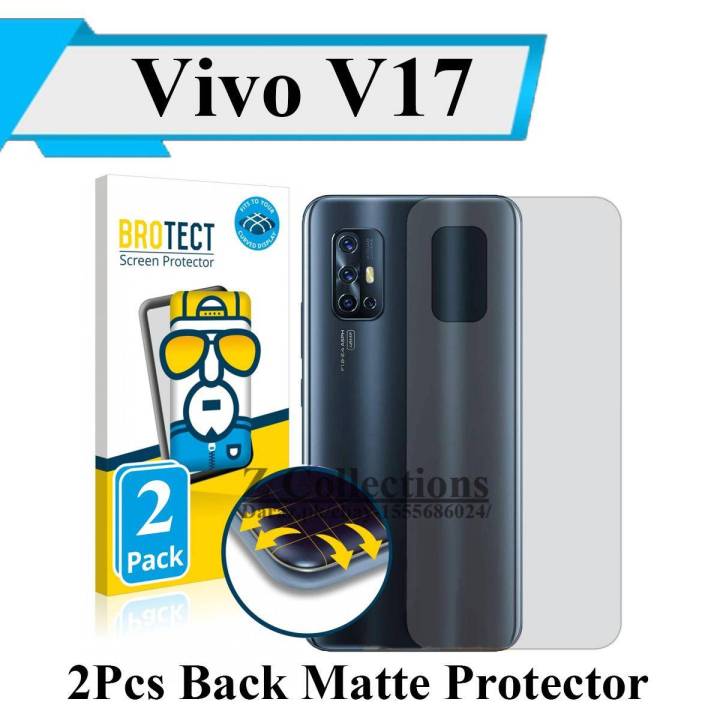 2Pcs Vivo V17 Back Matte Protector Soft Skin Sheet Soft Film Protector For Vivo V17