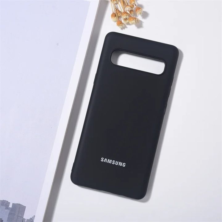 Daraz Official Samsung Galaxy S10 Silicone Cover Case Biruiqu For